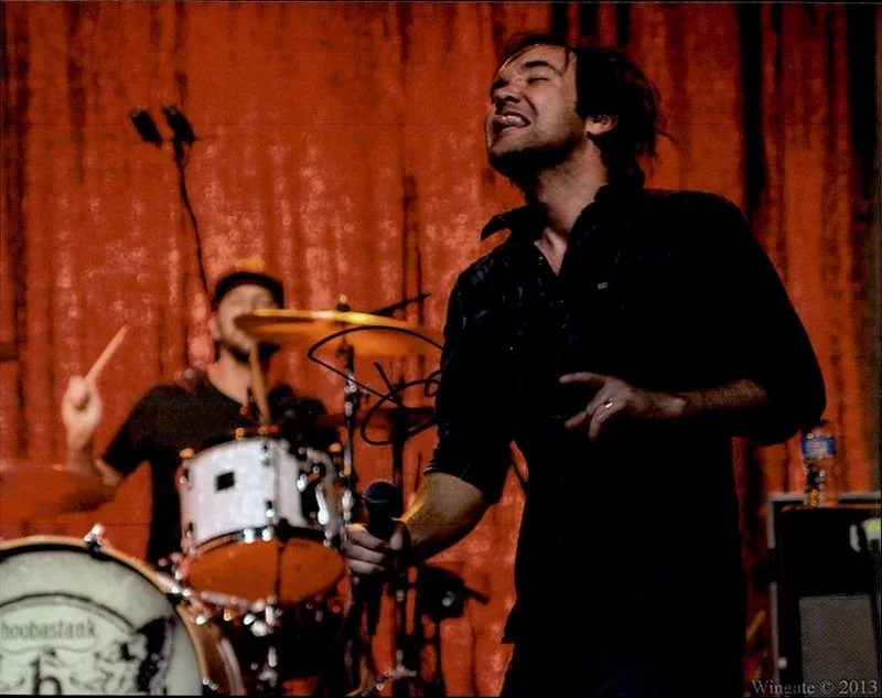Douglas Robb — Douglas Robb Hoobastank Authentic signed rock 8x10 photo W/Cert Autographed A18