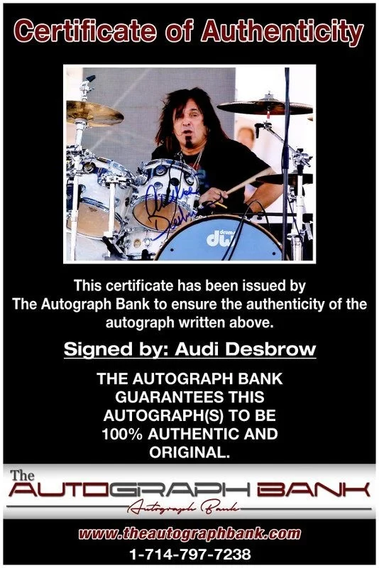 Audi Desbrow — Audi Desbrow The Great White Authentic signed 8x10 photo |CERT Autographed A1, изображение 2