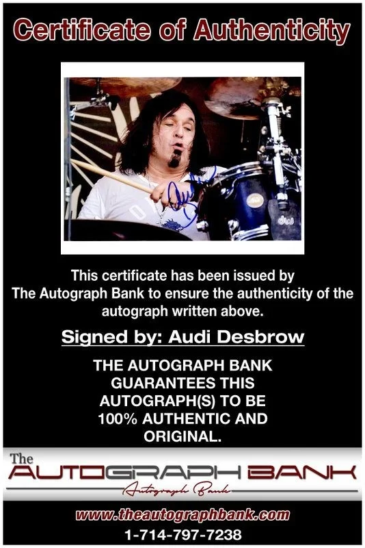 Audi Desbrow — Audi Desbrow The Great White Authentic signed 8x10 photo |CERT Autographed A8, изображение 2