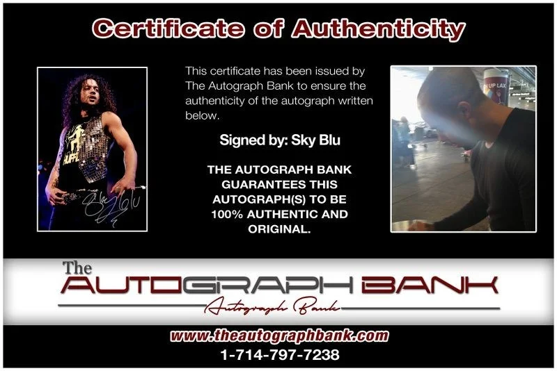 Sky Blu — Sky Blu LMFAO authentic signed RAPPER 10x15 photo W/ Certificate Autographed B1, изображение 2