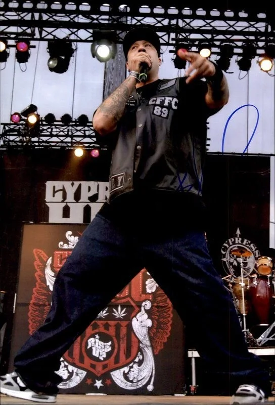 B-Real — B-Real Cypress Hill authentic signed RAPPER 10x15 photo W/Cert Autographed B12