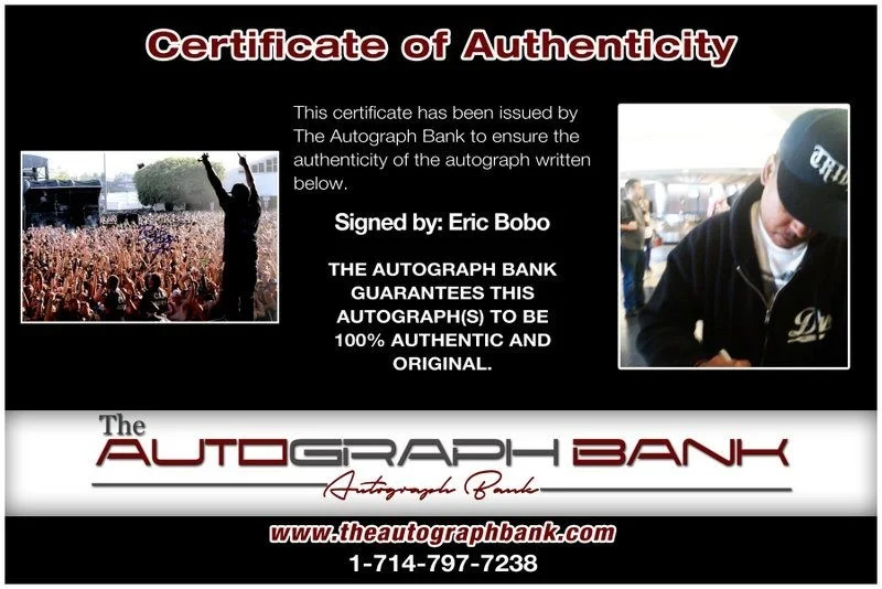 Eric Bobo — Eric Bobo Cypress Hill authentic signed RAPPER 10x15 photo W/Cert Autographed B2, image 2