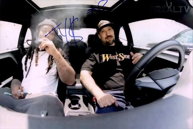 B-Real & Ty Dolla — B-Real & Ty Dolla authentic signed RAPPER 10x15 photo W/Cert Autographed B1