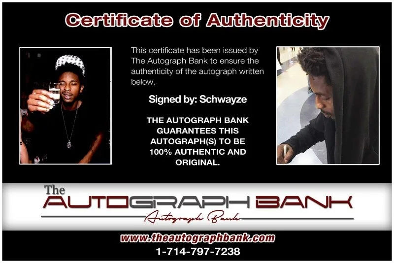 Shwayze — Shwayze Buzzin authentic signed RAPPER 8x10 photo W/ Certificate Autographed A11, изображение 2