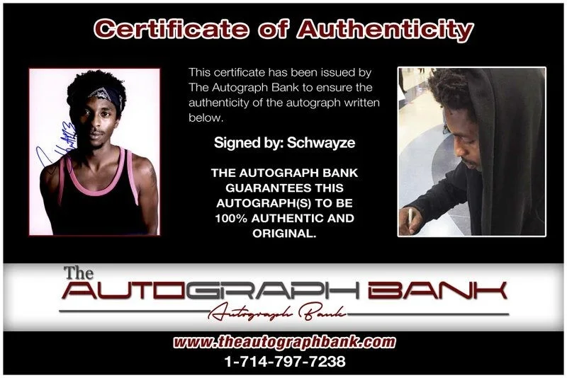 Shwayze — Shwayze Buzzin authentic signed RAPPER 8x10 photo W/ Certificate Autographed A15, image 2