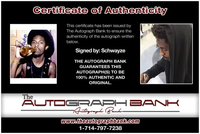 Shwayze — Shwayze Buzzin authentic signed RAPPER 8x10 photo W/ Certificate Autographed A18, image 2