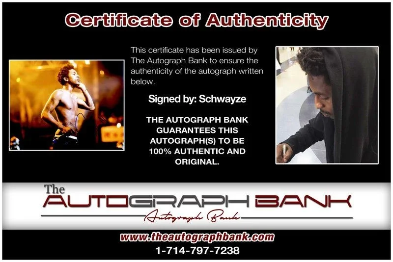 Shwayze — Shwayze Buzzin authentic signed RAPPER 8x10 photo W/ Certificate Autographed A21, изображение 2