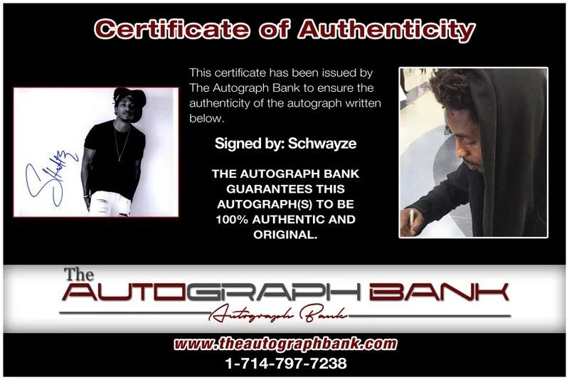 Shwayze — Shwayze Buzzin authentic signed RAPPER 8x10 photo W/ Certificate Autographed A2, image 2