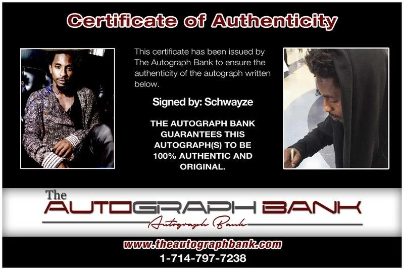 Shwayze — Shwayze Buzzin authentic signed RAPPER 8x10 photo W/ Certificate Autographed A7, image 2