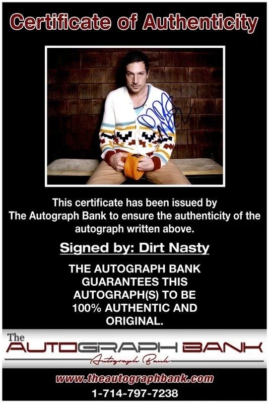 Dirt Nasty — Dirt Nasty authentic signed RAPPER 8x10 photo W/ Certificate Autographed (A7), изображение 2