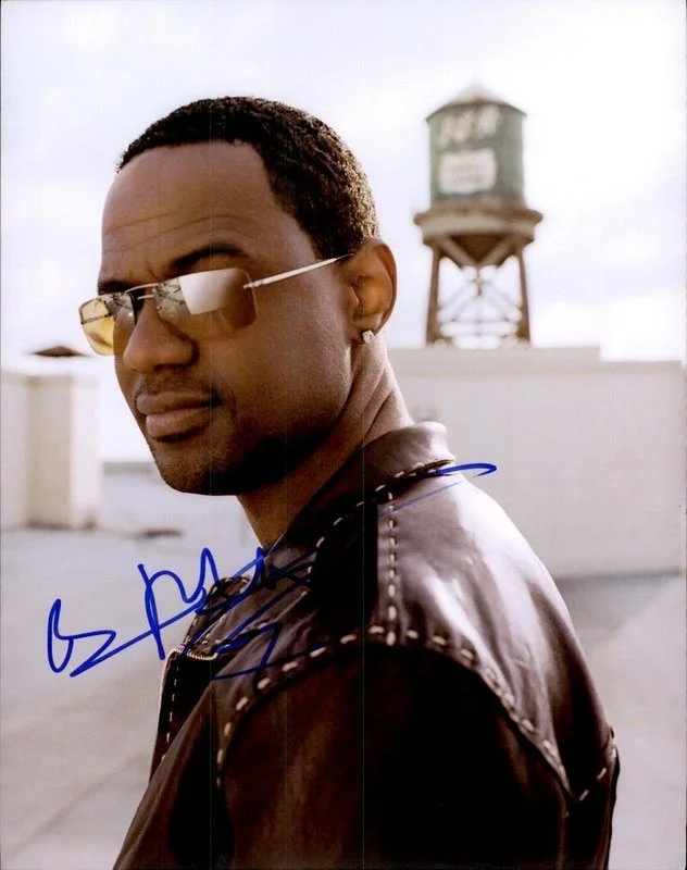 Brian Mcknight — Brian Mcknight authentic signed RAPPER 8x10 photo W/ Certificate Autographed A14