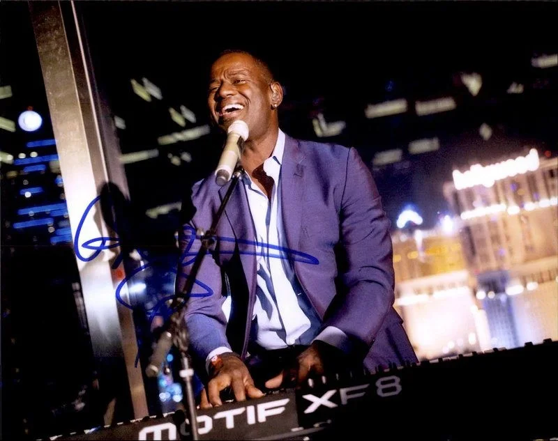 Brian Mcknight — Brian Mcknight authentic signed RAPPER 8x10 photo W/ Certificate Autographed A4