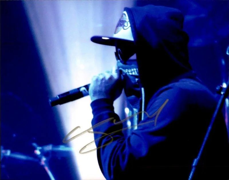 Charlie Scene — Charlie Scene Hollywood Undead authentic signed 8x10 photo W/ Certificate A6