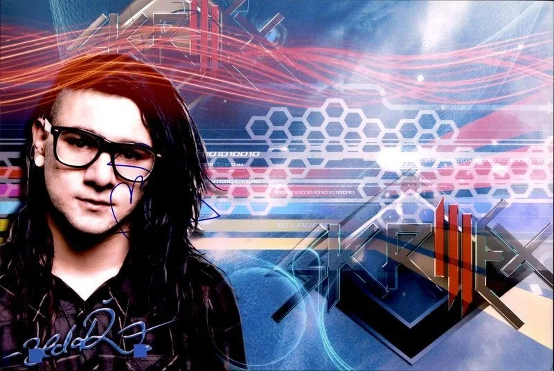 Skrillex — Skrillex authentic signed EDM DJ 10x15 photo W/Cert Autographed EDC Dub step B5