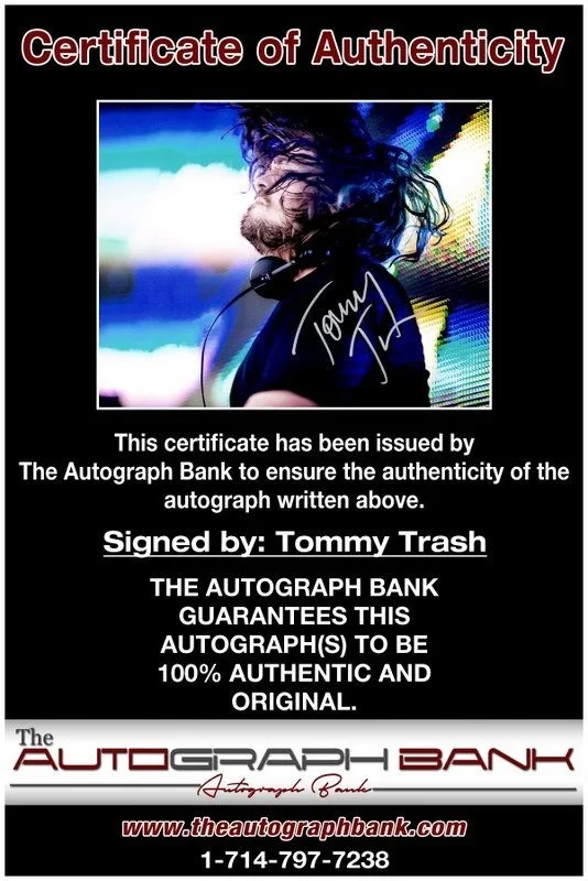 Tommy Trash — Tommy Trash authentic signed DJ 8x10 photo |CERT Autographed EDC Dub step A18, image 2