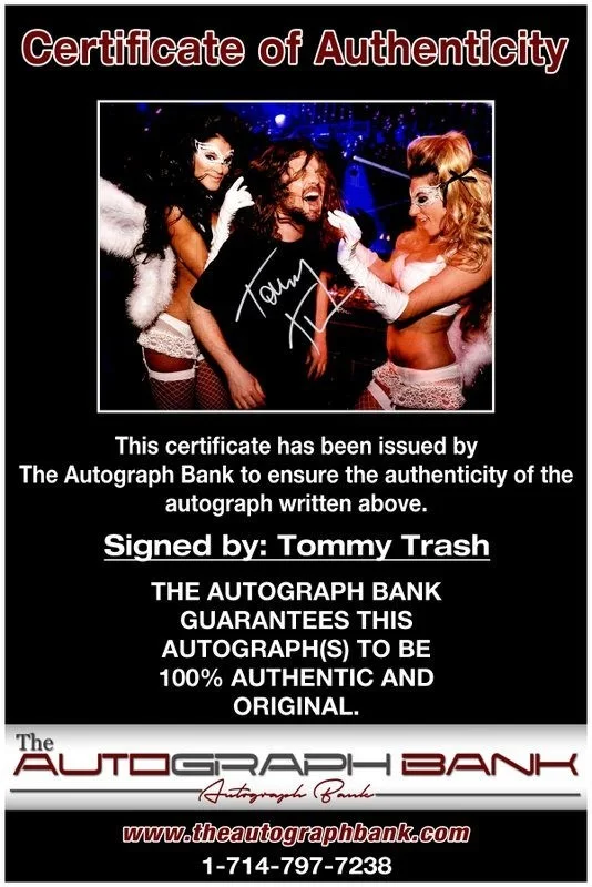 Tommy Trash — Tommy Trash authentic signed DJ 8x10 photo |CERT Autographed EDC Dub step A10, image 2