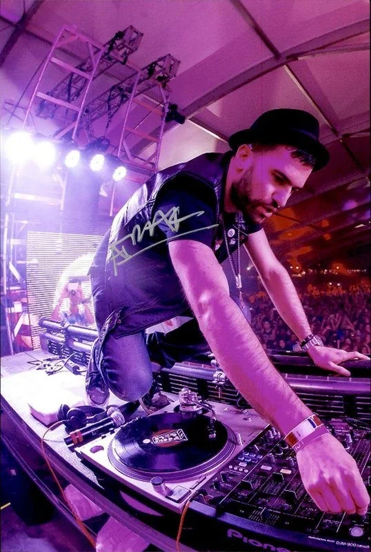 A-Trak — A-Trak authentic signed EDM DJ 10x15 photo W/Cert Autographed EDC Dub step B6