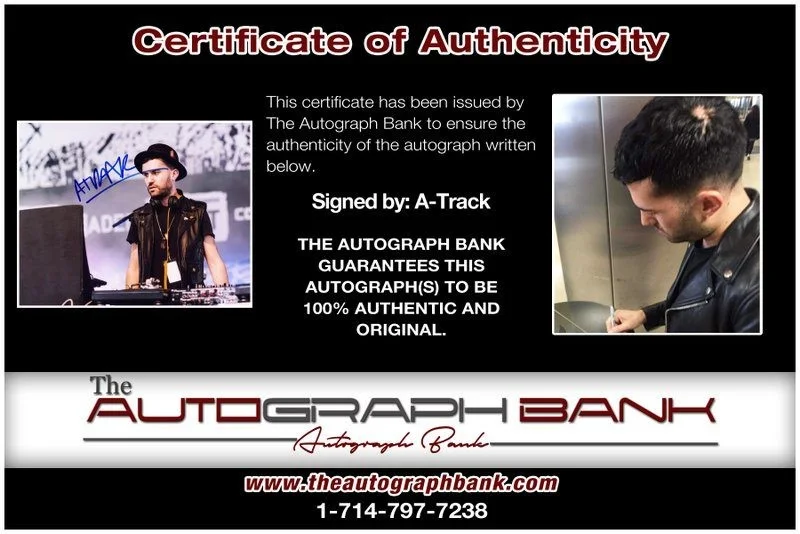 A-Trak — A-Trak authentic signed EDM DJ 8x10 photo W/Cert Autographed EDC Dub step A6, image 2