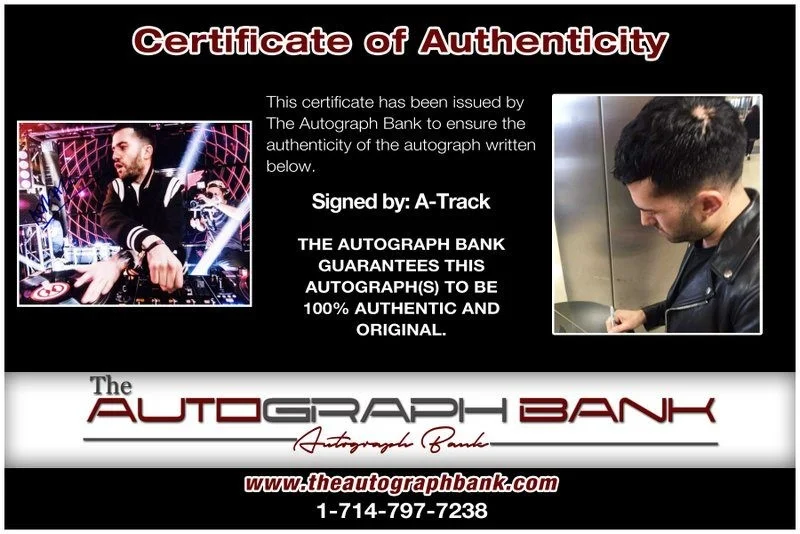 A-Trak — A-Trak authentic signed EDM DJ 8x10 photo W/Cert Autographed EDC Dub step A4, image 2