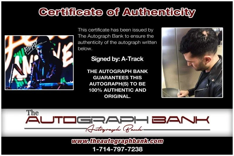 A-Trak — A-Trak authentic signed EDM DJ 8x10 photo W/Cert Autographed EDC Dub step A1, image 2