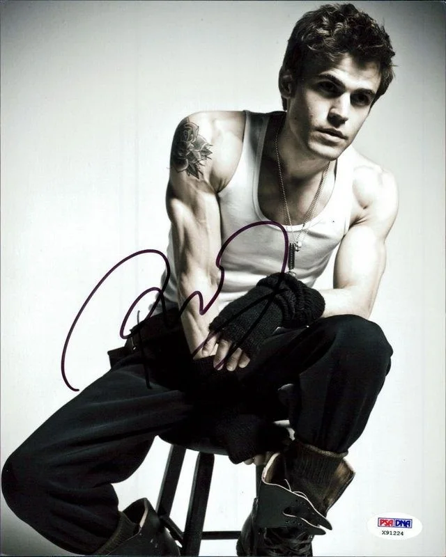 Paul Wesley — Paul Wesley authentic signed celebrity 8x10 photo PSA Certificate Autographed Z1