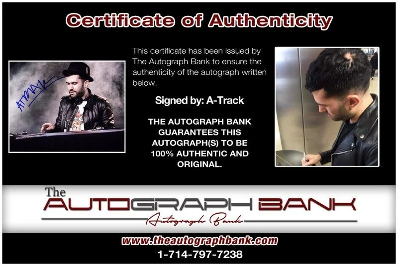 A-Trak — A-Trak authentic signed EDM DJ 8x10 photo W/Cert Autographed EDC Dub step A7, image 2
