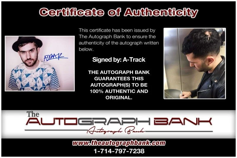 A-Trak — A-Trak authentic signed EDM DJ 8x10 photo W/Cert Autographed EDC Dub step A3, image 2