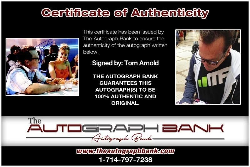 Tom Arnold — Tom Arnold authentic signed celebrity 10x15 photo W/Cert Autographed Y17, изображение 2