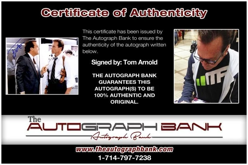 Tom Arnold — Tom Arnold authentic signed celebrity 10x15 photo W/Cert Autographed Y9, изображение 2