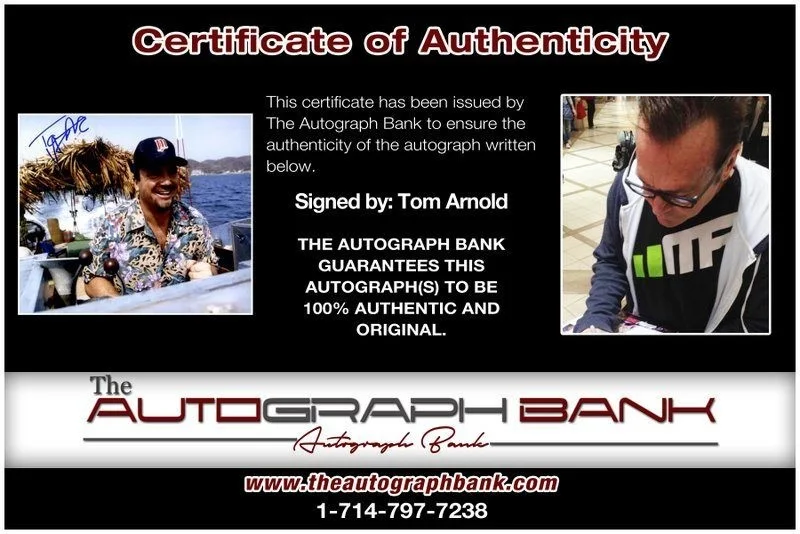 Tom Arnold — Tom Arnold authentic signed celebrity 10x15 photo W/Cert Autographed Y7, изображение 2