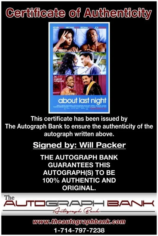 Will Packer — Will Packer authentic signed celebrity 10x15 photo W/Cert Autographed Y12, image 2