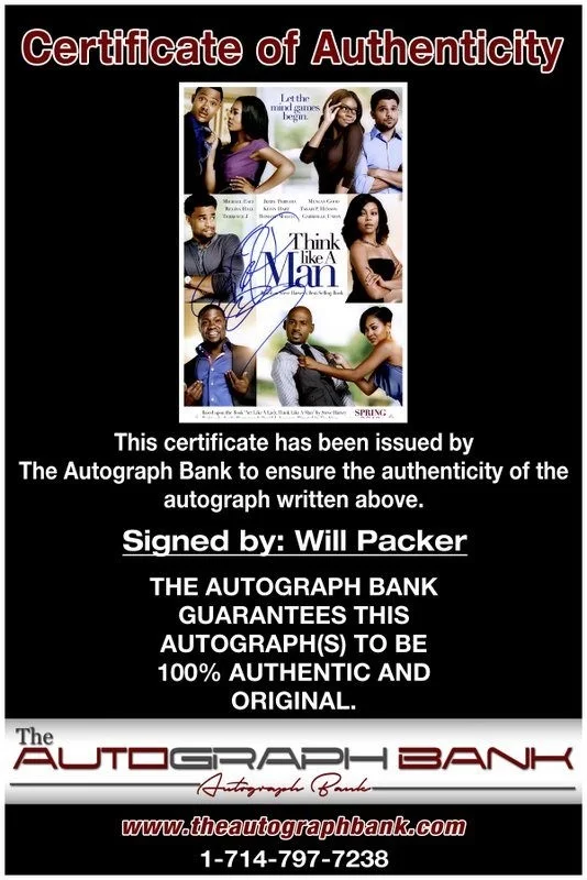 Will Packer — Will Packer authentic signed celebrity 10x15 photo W/Cert Autographed Y13, image 2