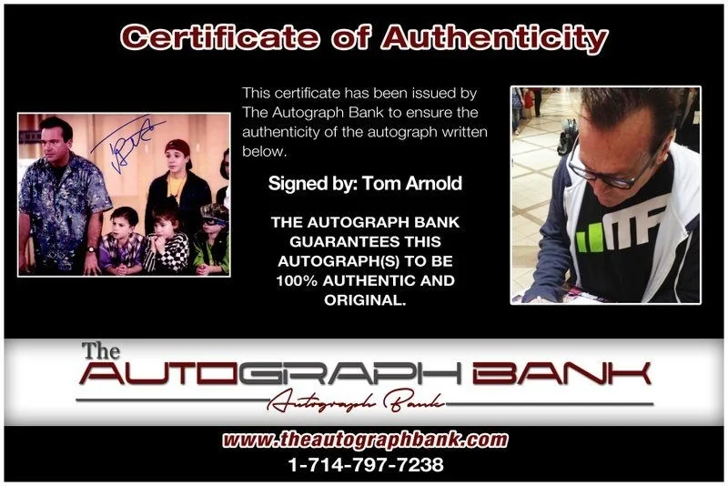 Tom Arnold — Tom Arnold authentic signed celebrity 10x15 photo W/Cert Autographed Y8, image 2