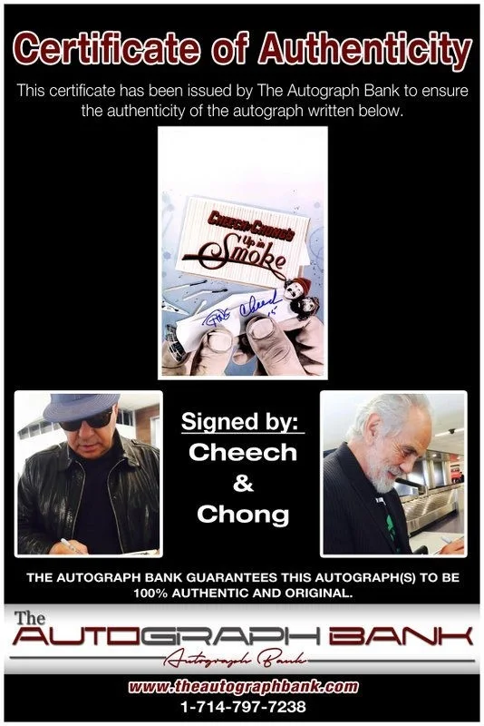 Tommy Chong — Tommy Chong authentic signed celebrity 10x15 photo W/Cert Autographed Y1, изображение 2