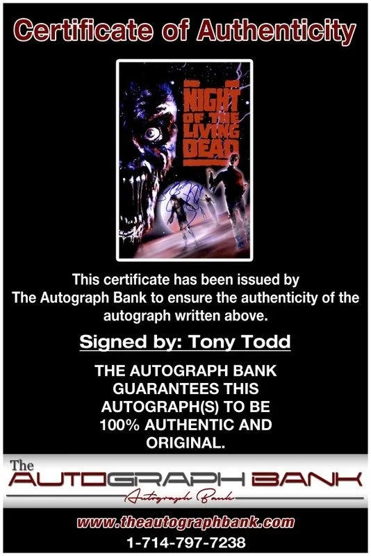 Tony Todd — Tony Todd authentic signed celebrity 10x15 photo W/Certificate Autographed (Y2), изображение 2