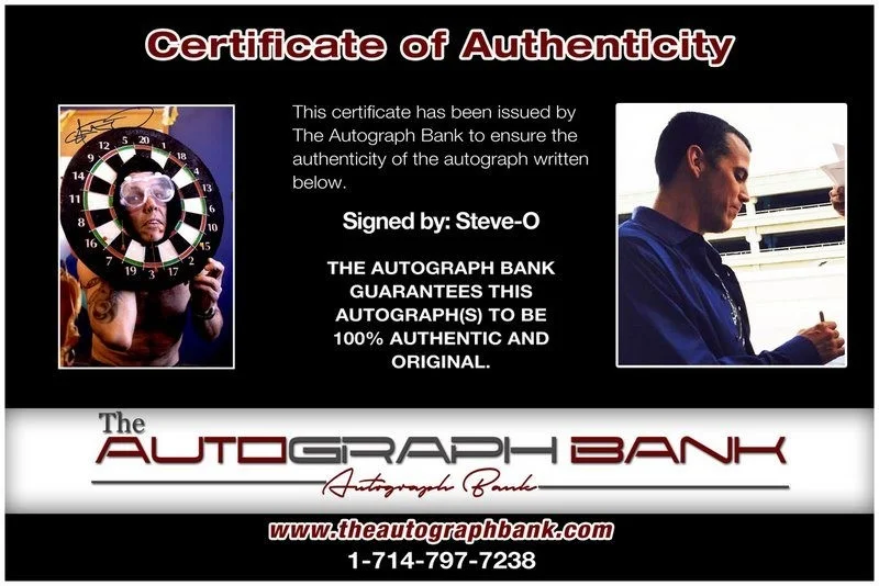 Steve-O — Steve-O authentic signed celebrity 10x15 photo W/Certificate Autographed (Y12), изображение 2