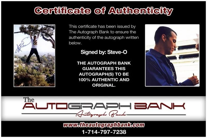 Steve-O — Steve-O authentic signed celebrity 10x15 photo W/Certificate Autographed (Y8), изображение 2