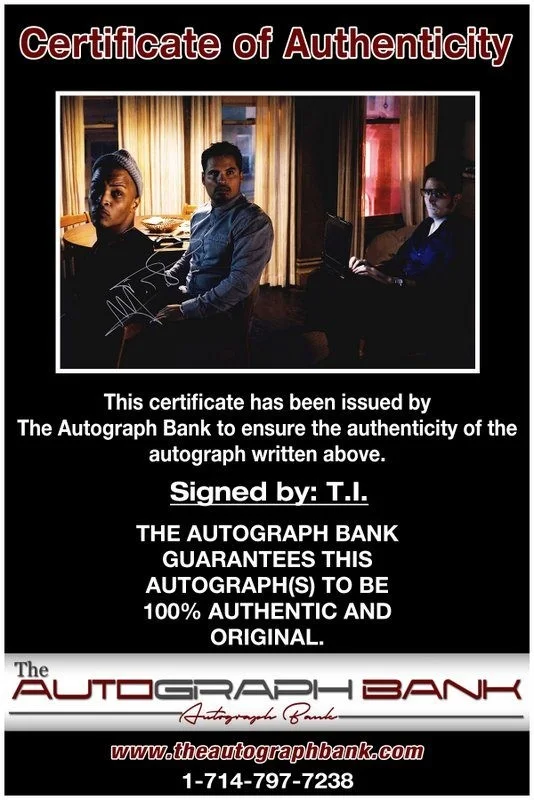 T I Harris — T.I. Harris authentic signed celebrity 10x15 photo W/Cert Autographed Y3, image 2