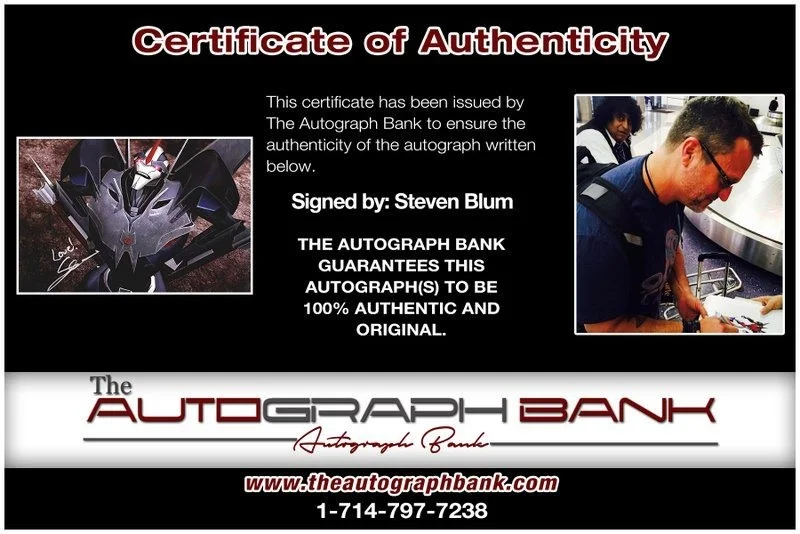 Steve Blum — Steve Blum authentic signed celebrity 10x15 photo W/Cert Autographed Y5, изображение 2