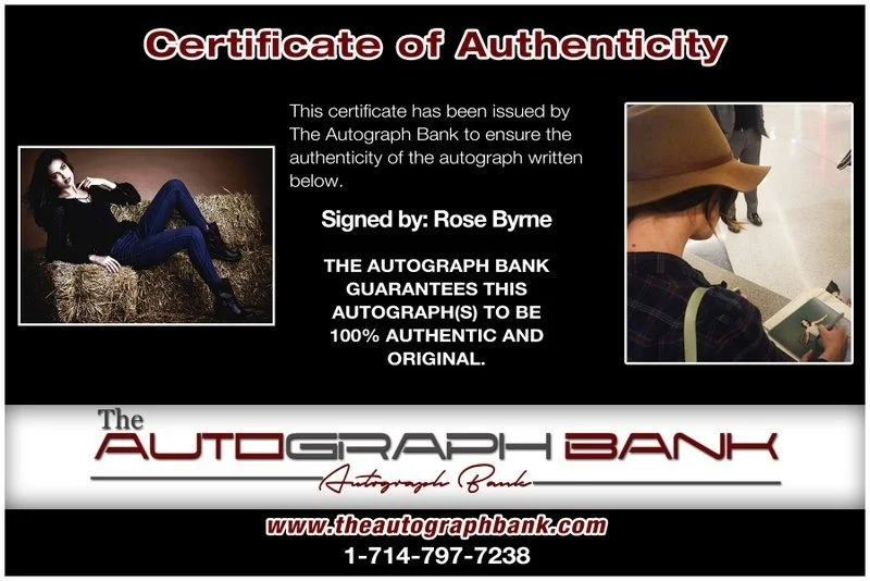 Rose Byrne — Rose Byrne authentic signed celebrity 10x15 photo W/Cert Autographed Y1, изображение 2