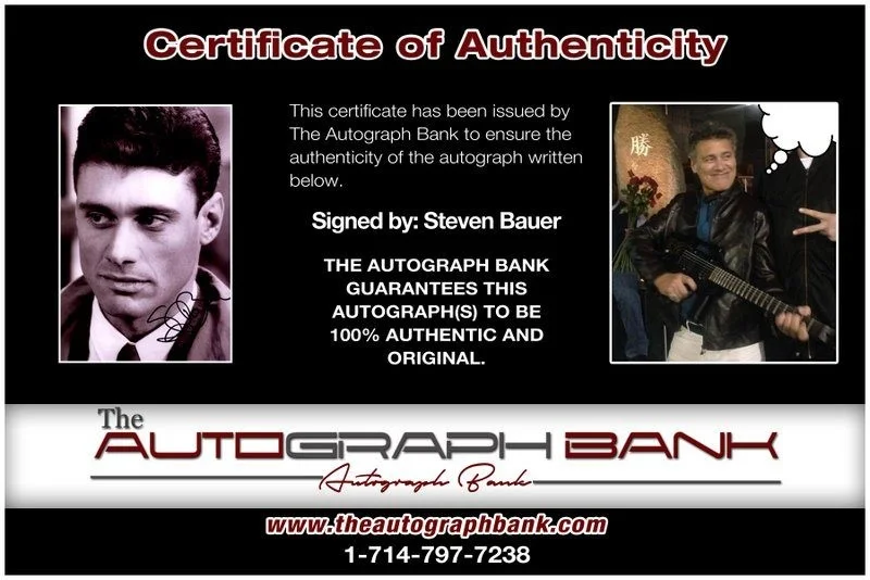 Steven Bauer — Steven Bauer authentic signed celebrity 10x15 photo W/Cert Autographed Y1, image 2