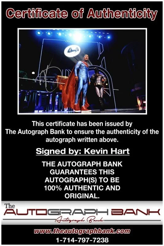 Kevin Hart — Kevin Hart authentic signed celebrity 10x15 photo W/Cert Autographed Y1, изображение 2