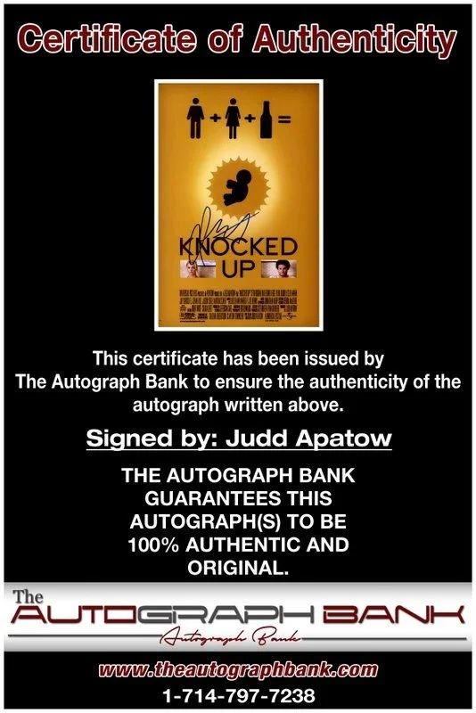 Judd Apatow — Judd Apatow authentic signed celebrity 10x15 photo W/Cert Autographed Y3, изображение 2
