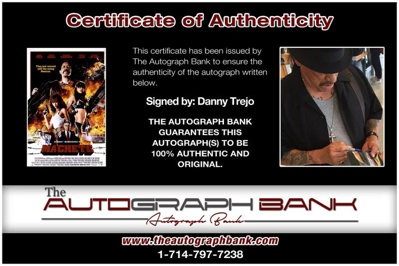 Danny Trejo — Danny Trejo authentic signed celebrity 10x15 photo W/Cert Autographed Y17, изображение 2