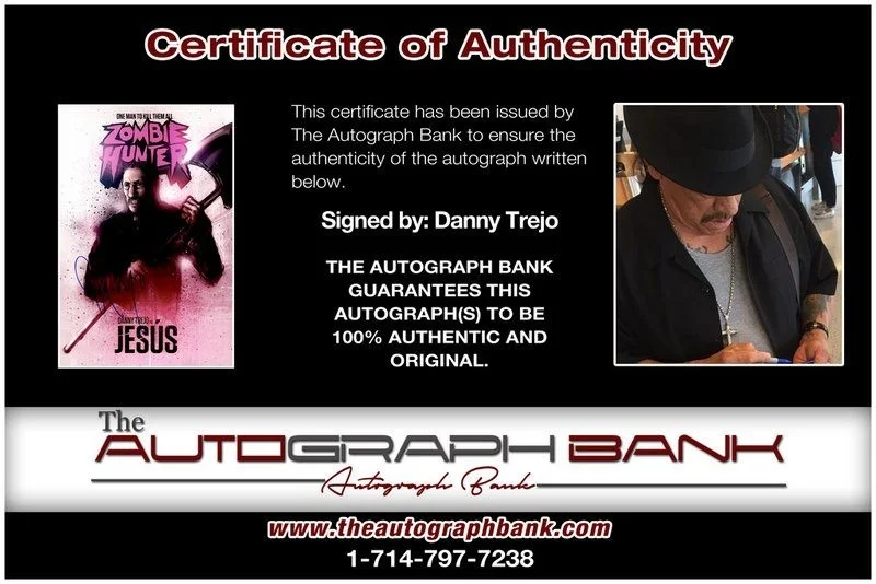 Danny Trejo — Danny Trejo authentic signed celebrity 10x15 photo W/Cert Autographed Y22, изображение 2