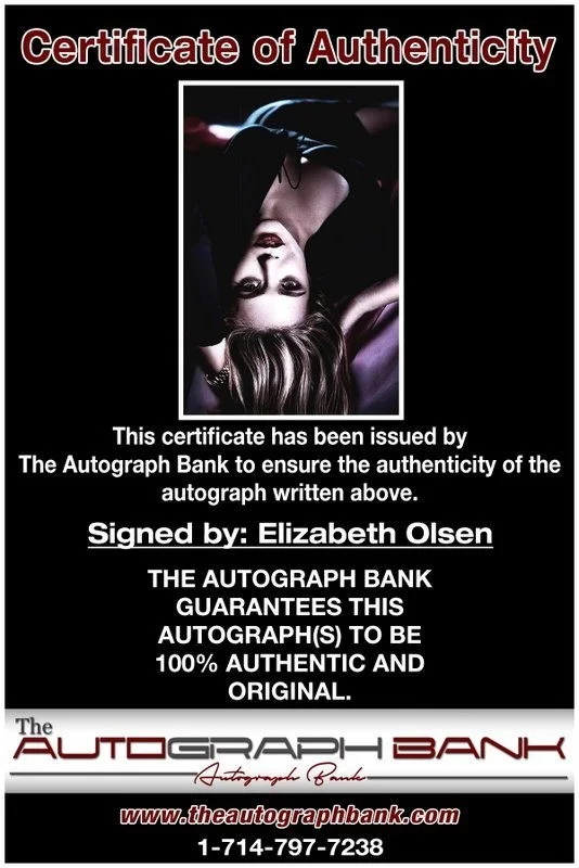 Elizabeth Olsen — Elizabeth Olsen authentic signed celebrity 10x15 photo W/Cert Autographed Y1, image 2