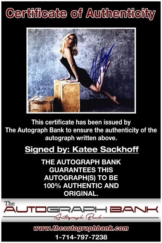 Katee Sackhoff — Katee Sackhoff authentic signed celebrity 10x15 photo W/Cert Autographed Y1, image 2