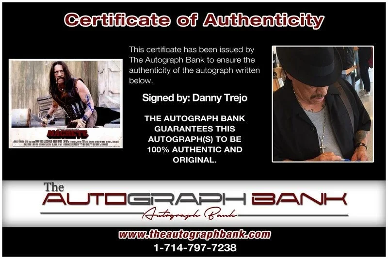 Danny Trejo — Danny Trejo authentic signed celebrity 10x15 photo W/Cert Autographed Y28, изображение 2
