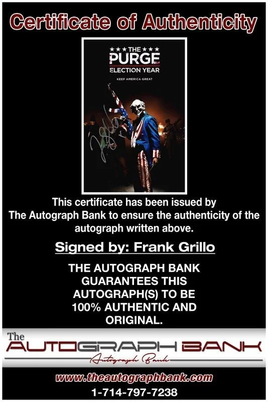 Frank Grillo — Frank Grillo authentic signed celebrity 10x15 photo W/Cert Autographed Y1, изображение 2