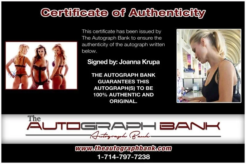Joanna Krupa — Joanna Krupa authentic signed celebrity 10x15 photo W/Cert Autographed Y11, image 2
